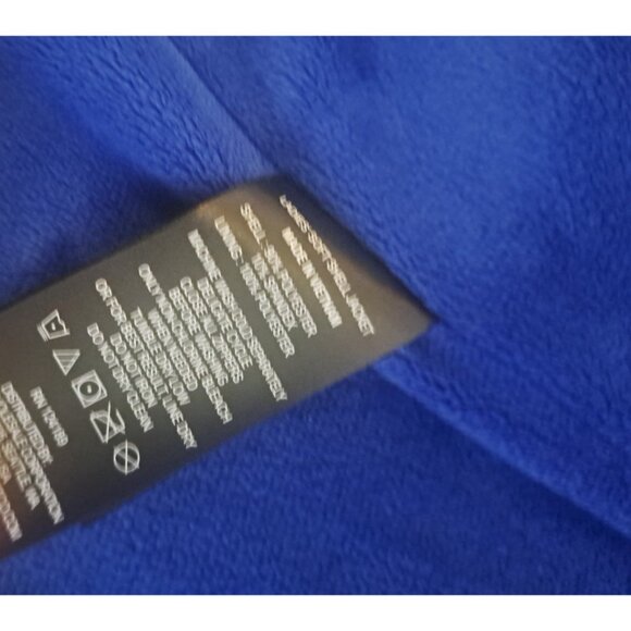 Womens Kirkland Signature Softshell Jacket Blue Hooded Zip Pockets Lined XL - Picture 6 of 7